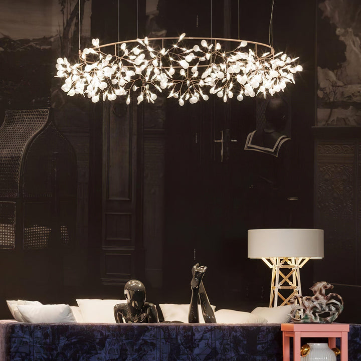 Duży Żyrandol LED Firefly