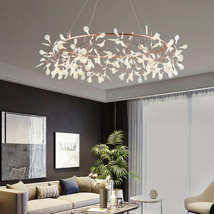 Duży Żyrandol LED Firefly