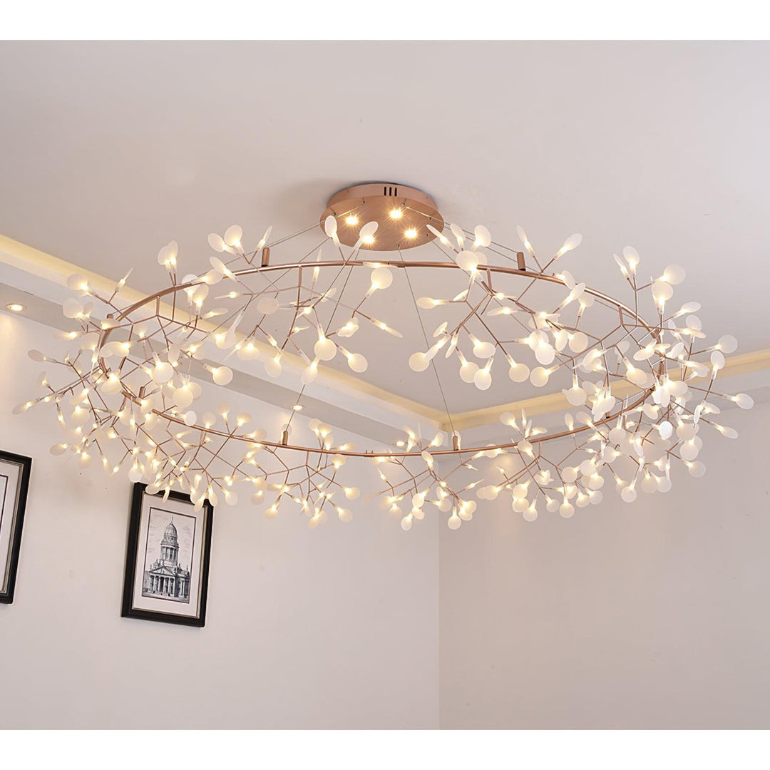 Duży Żyrandol LED Firefly