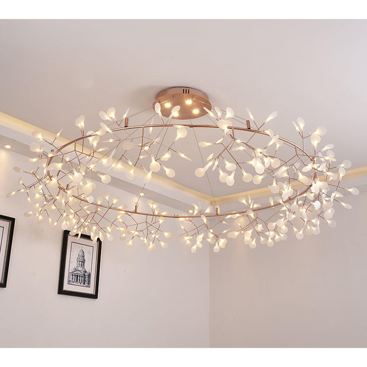 Duży Żyrandol LED Firefly