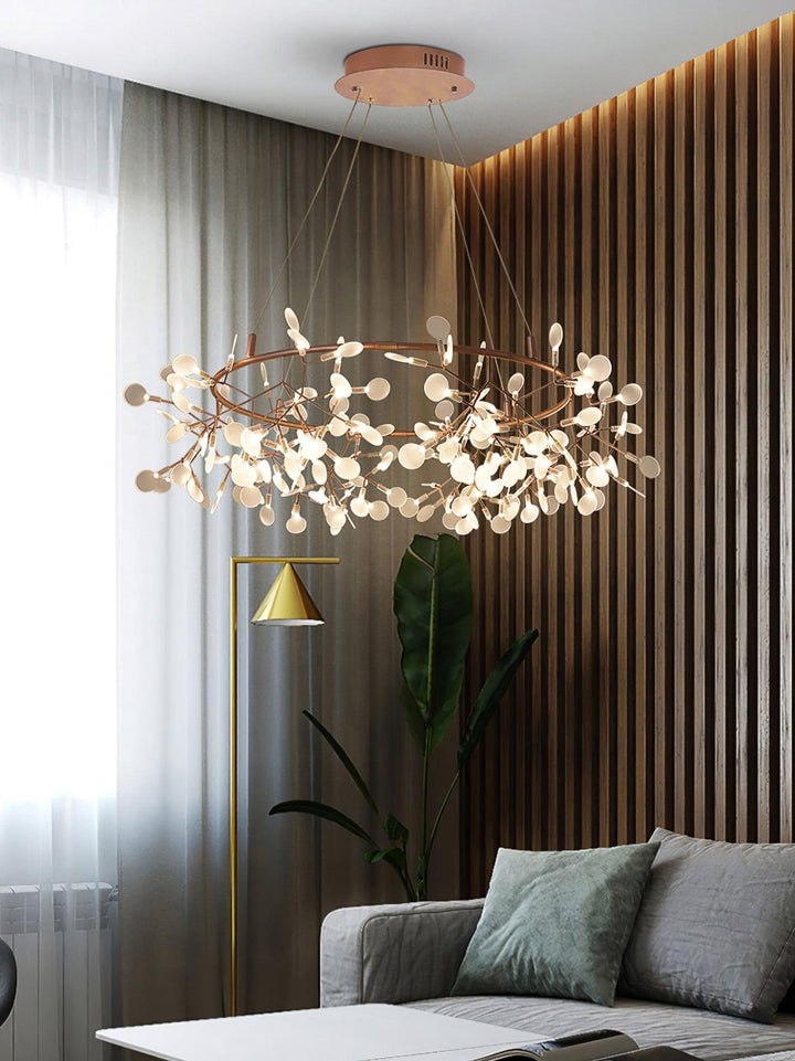 Duży Żyrandol LED Firefly