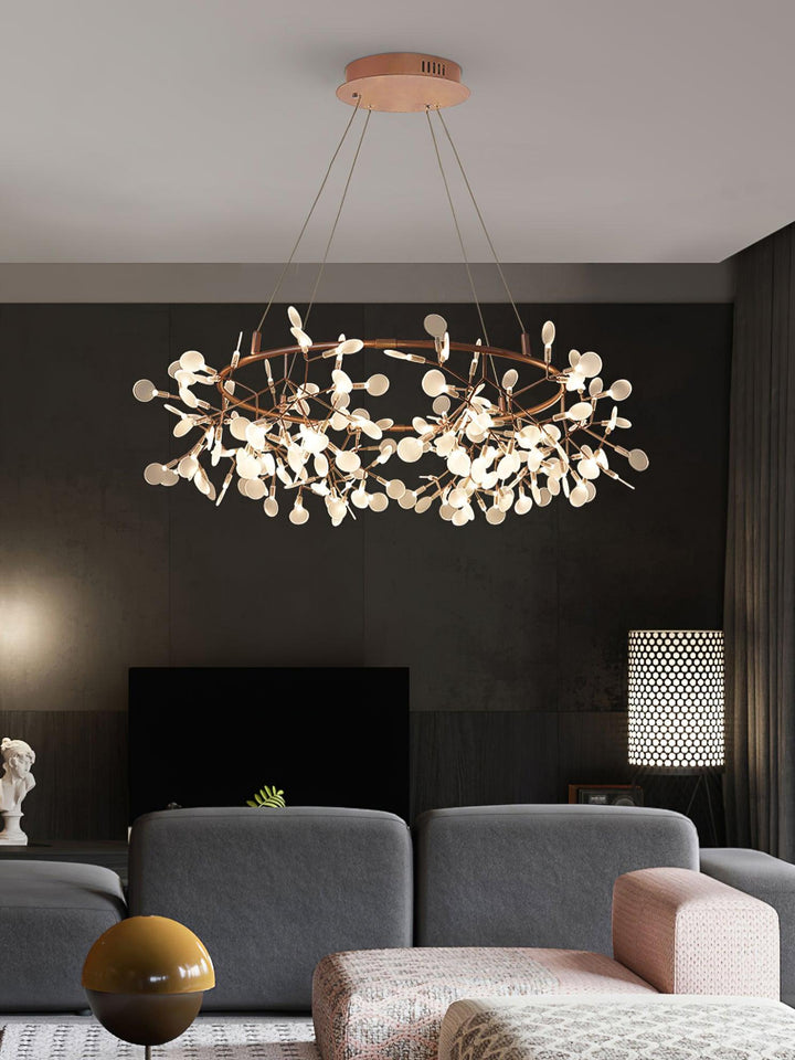 Duży Żyrandol LED Firefly