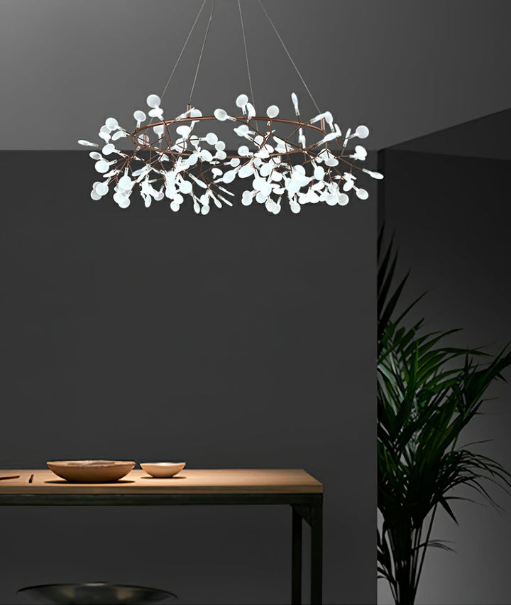 Duży Żyrandol LED Firefly