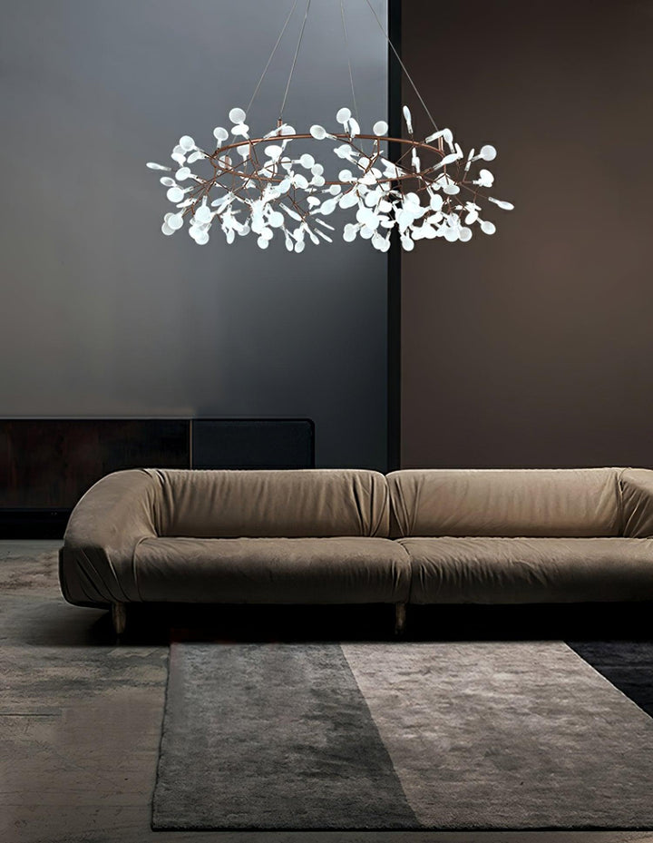 Duży Żyrandol LED Firefly
