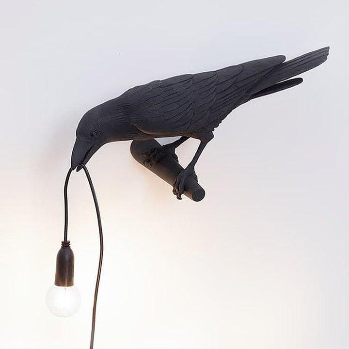 Lampa ścienna ptak