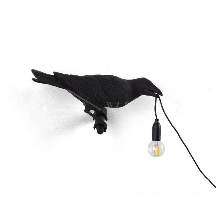 Lampa ścienna ptak