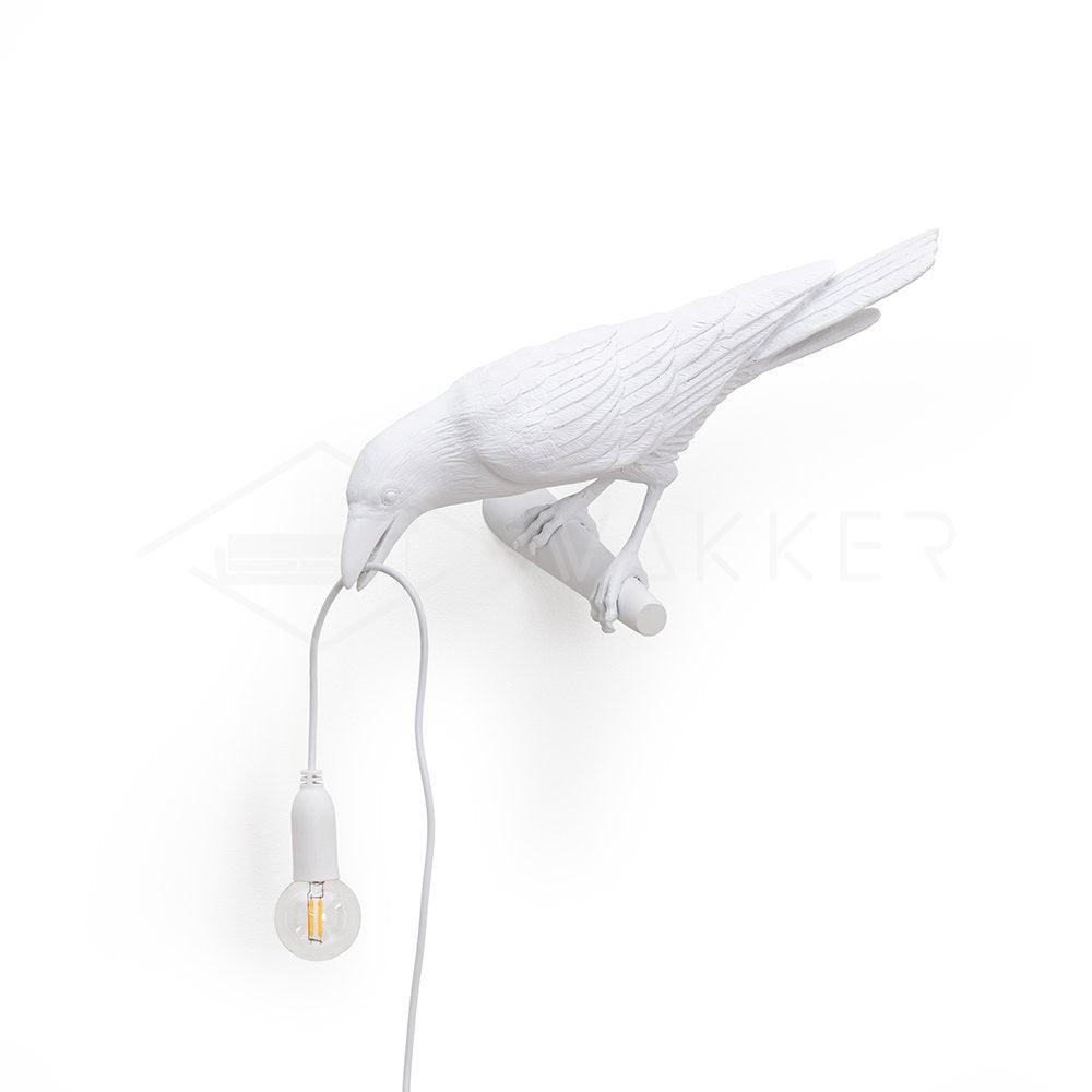 Lampa ścienna ptak
