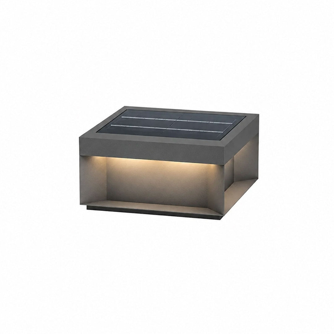 Czarna Lampa Postowa na Zewnątrz