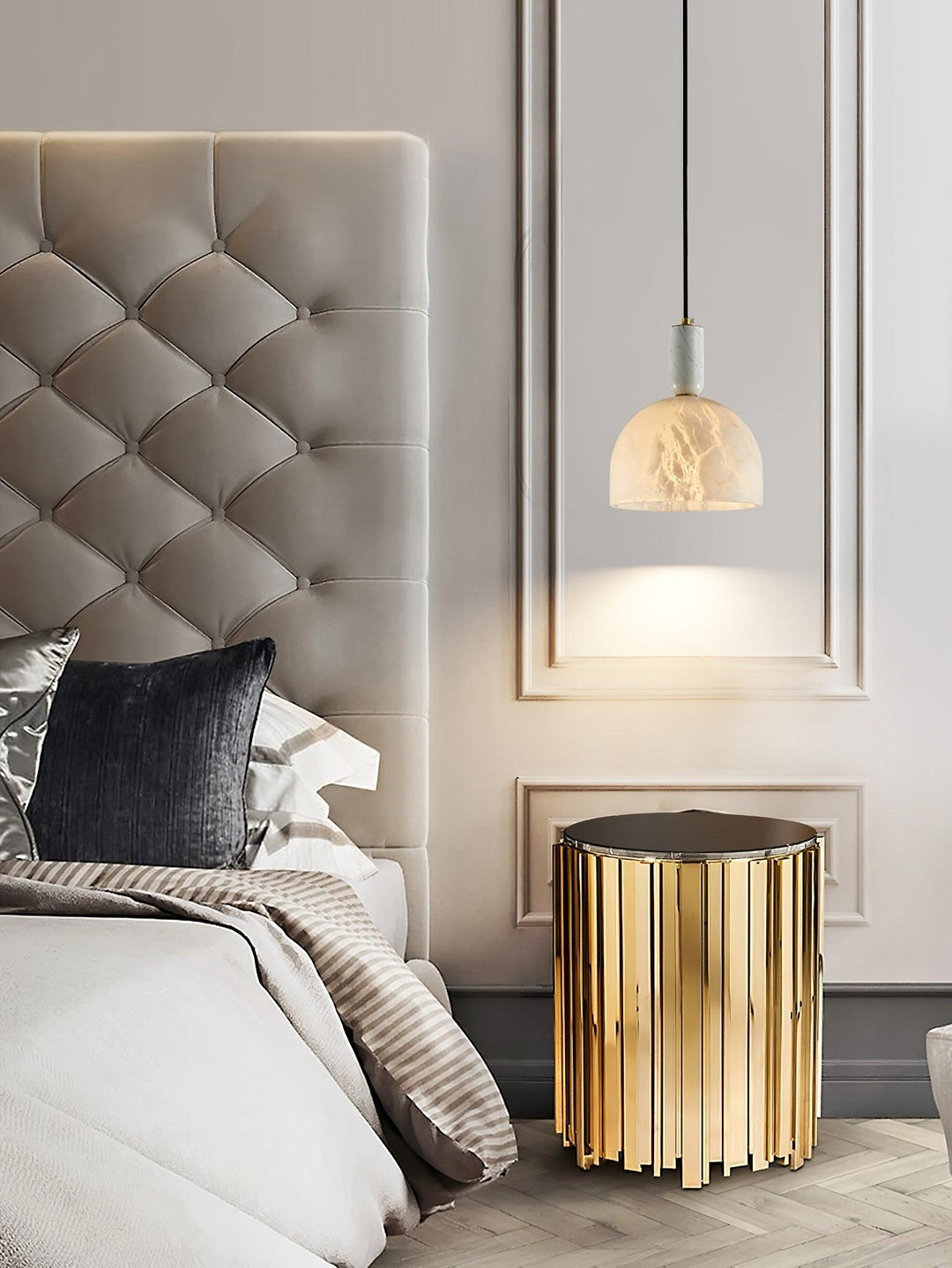 Lampa wisząca Blair Alabaster