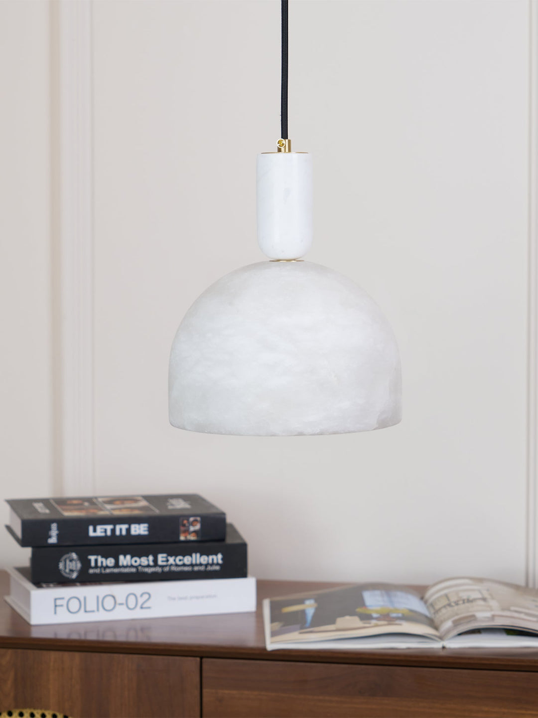 Lampa wisząca Blair Alabaster