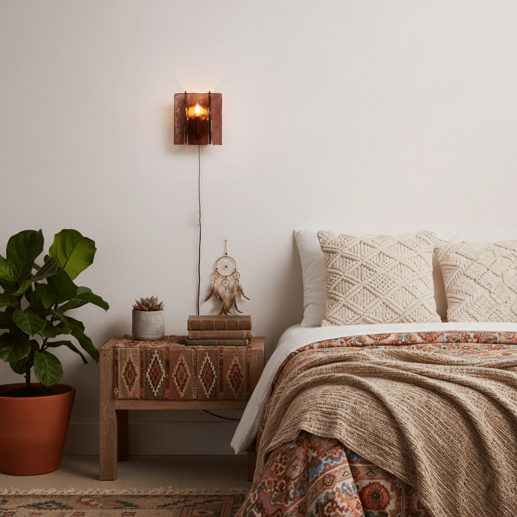 Lampa Ścienna z wtyczką Blason