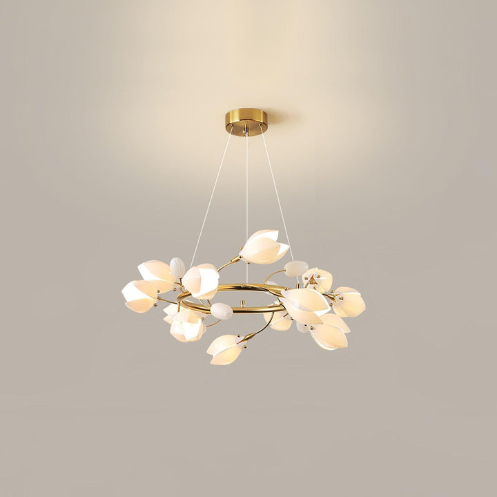 Żyrandol Porcelanowy Magnolia