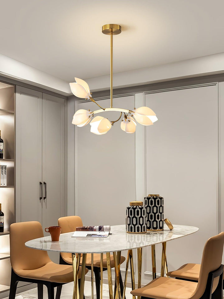 Żyrandol Porcelanowy Magnolia