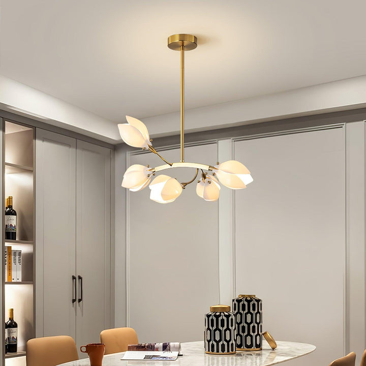 Żyrandol Porcelanowy Magnolia