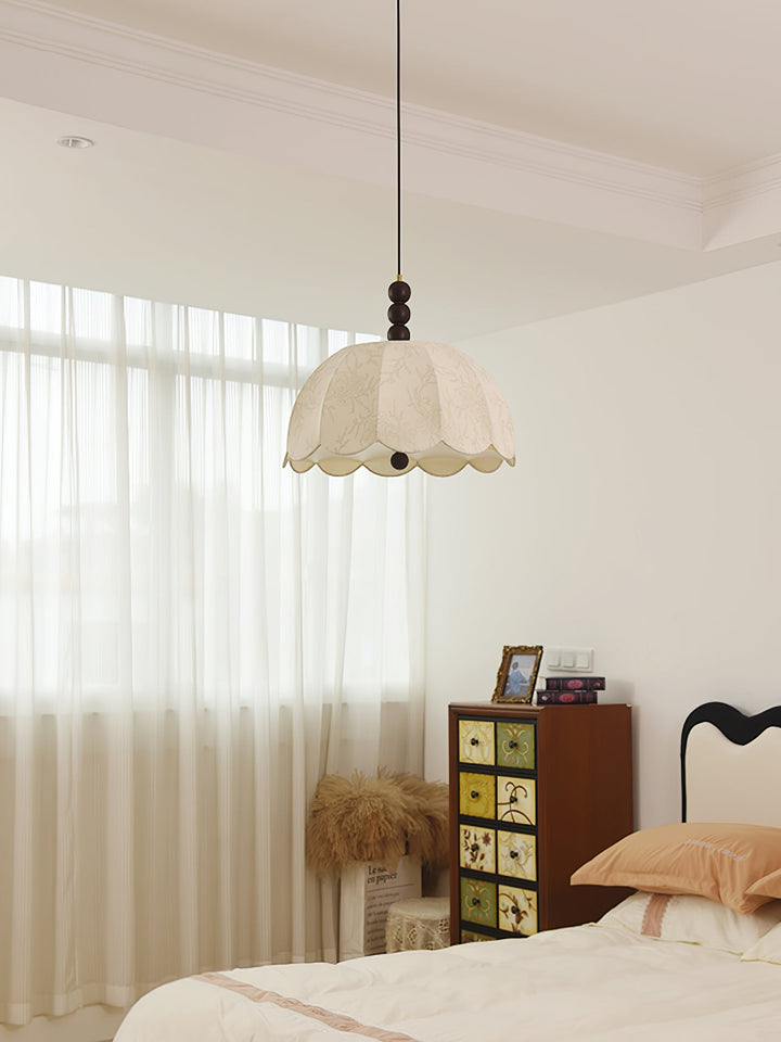 Lampa wisząca z tkaniny Blossom