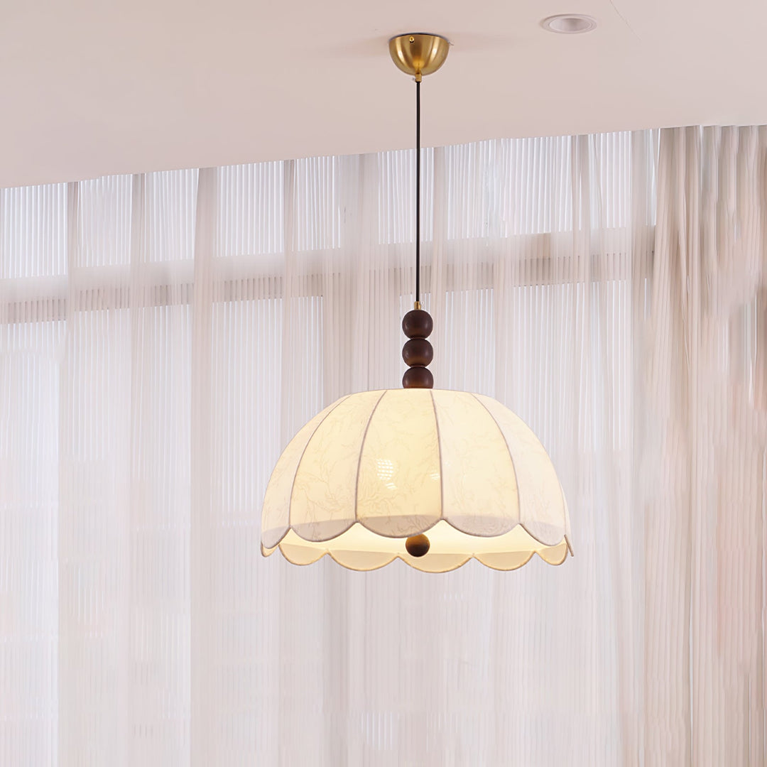 Lampa wisząca z tkaniny Blossom