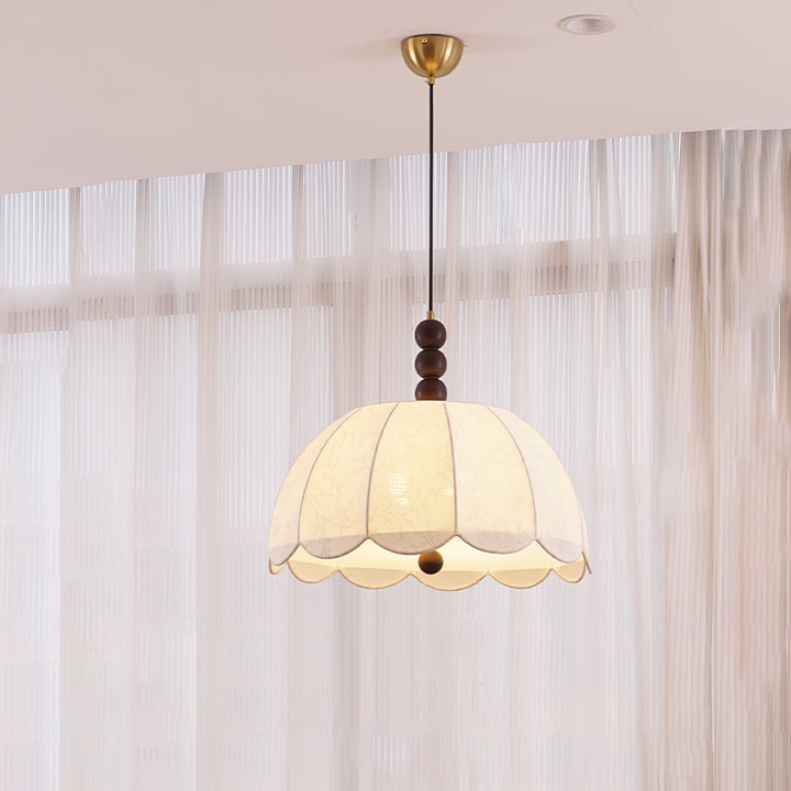 Lampa wisząca z tkaniny Blossom