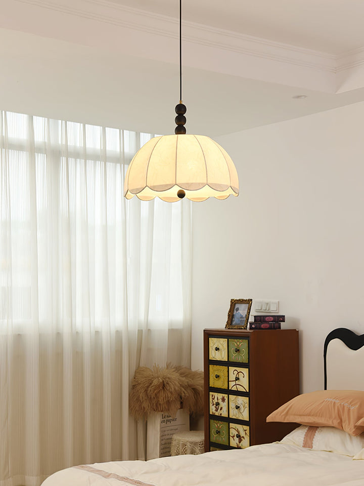 Lampa wisząca z tkaniny Blossom