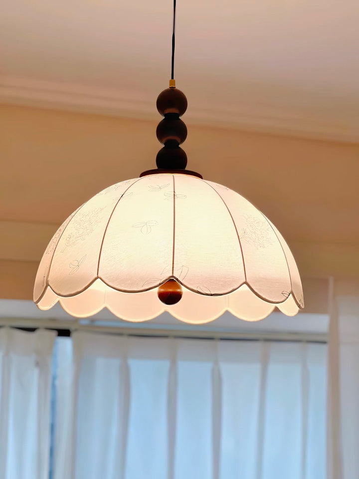 Lampa wisząca z tkaniny Blossom