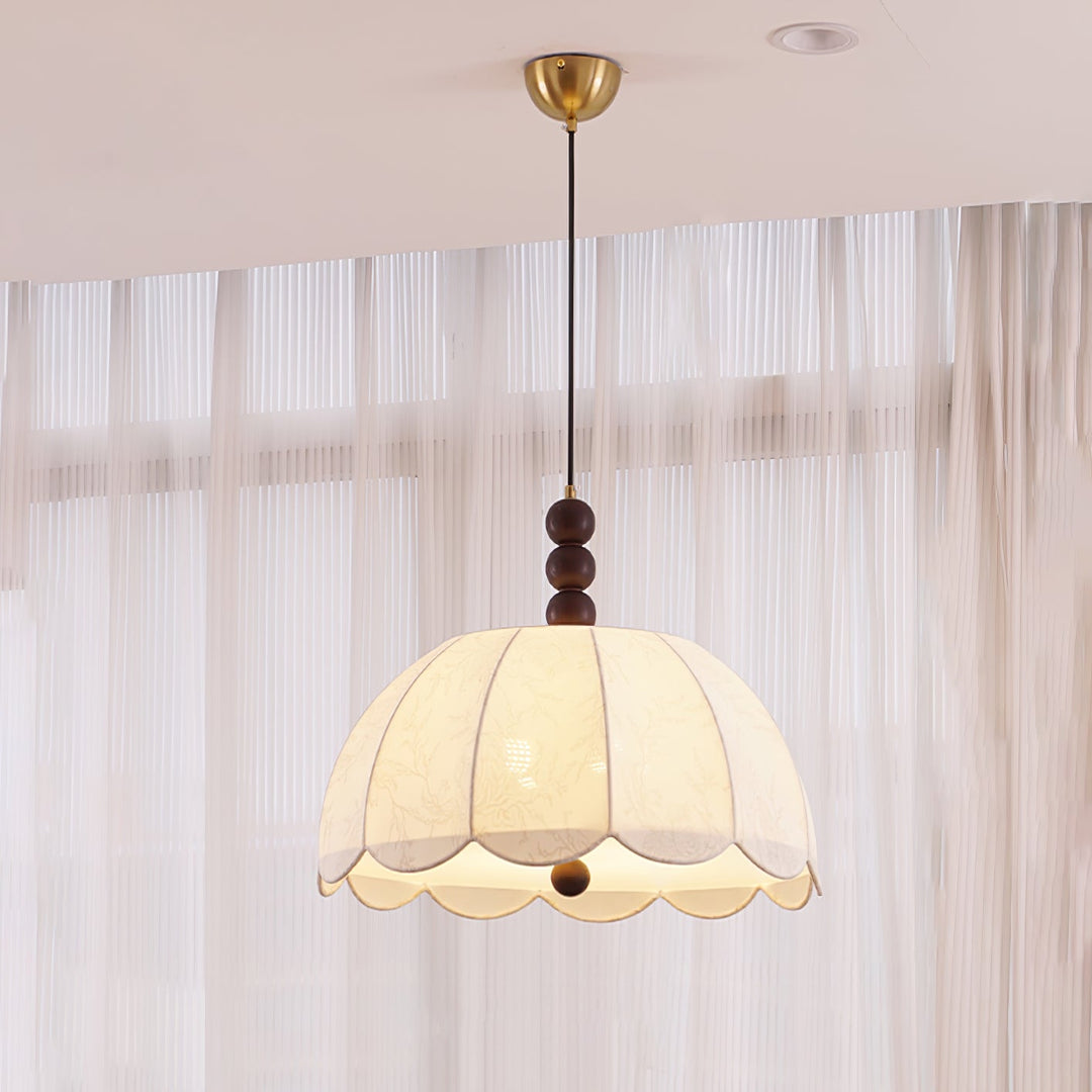 Lampa wisząca z tkaniny Blossom