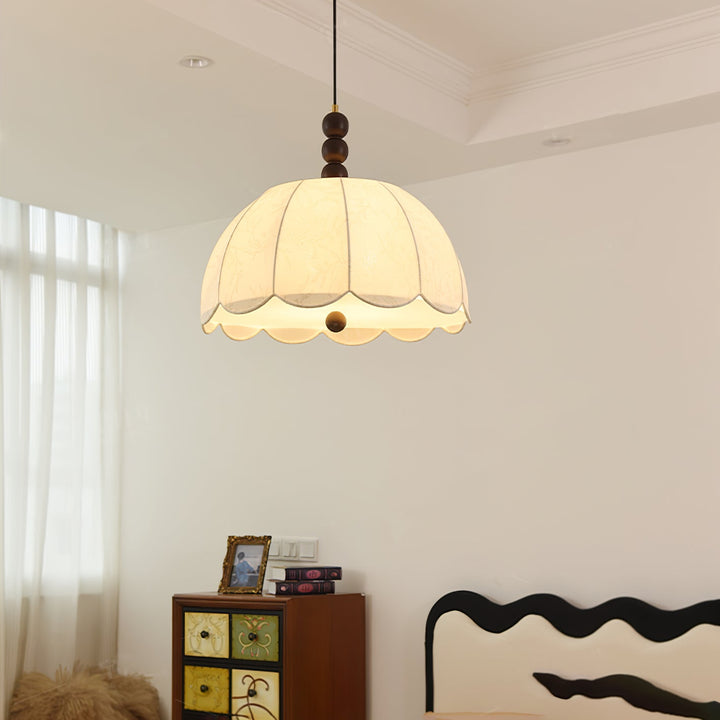 Lampa wisząca z tkaniny Blossom
