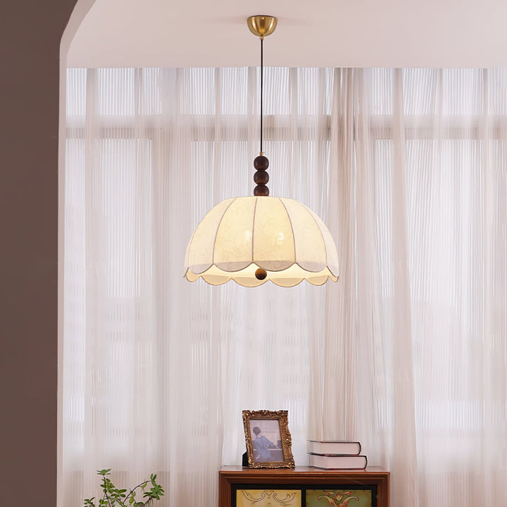 Lampa wisząca z tkaniny Blossom