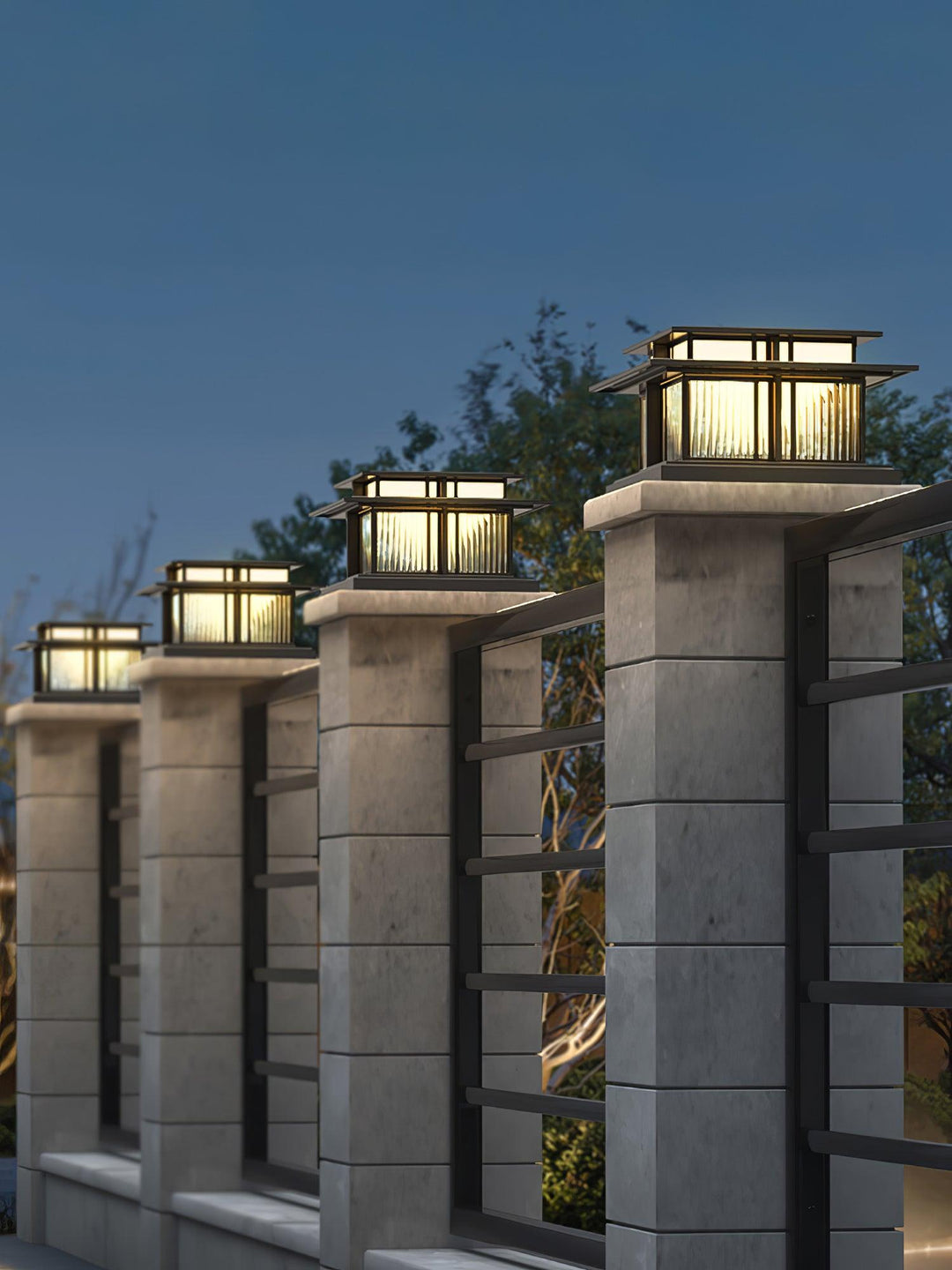 Lampa ogrodowa Boilyn