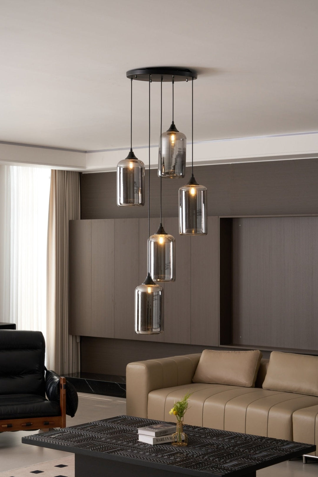 Lampa wisząca butelka