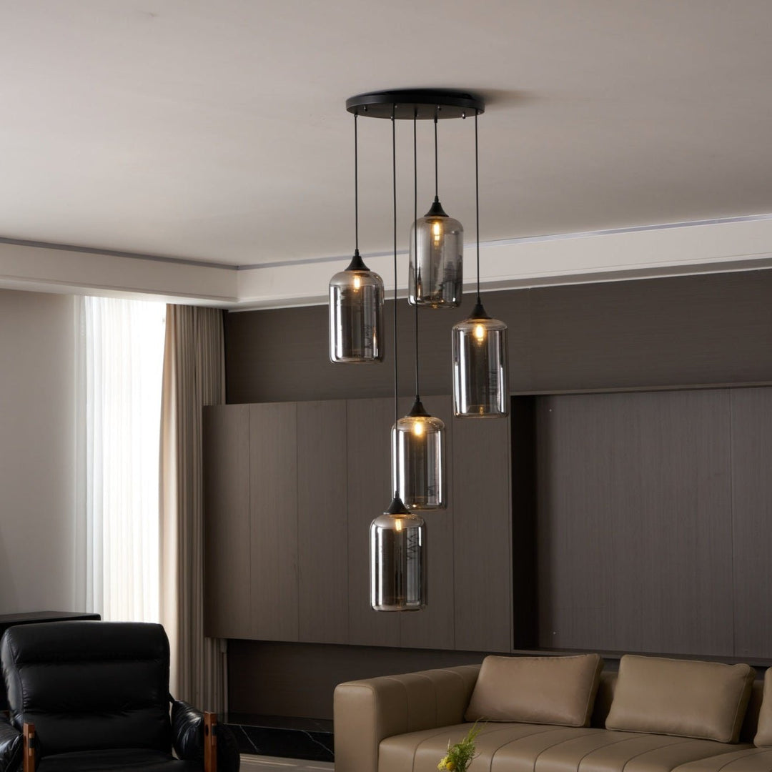 Lampa wisząca butelka