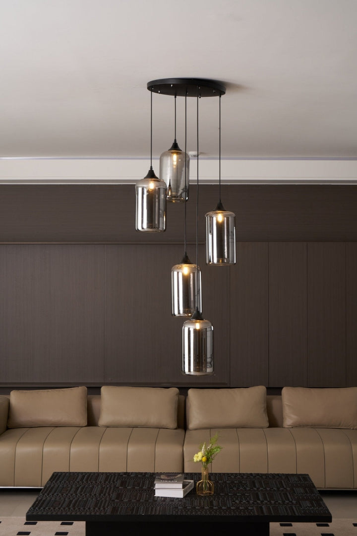 Lampa wisząca butelka