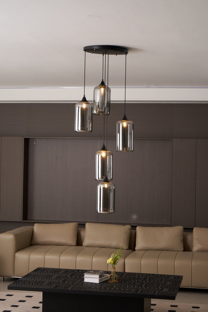 Lampa wisząca butelka