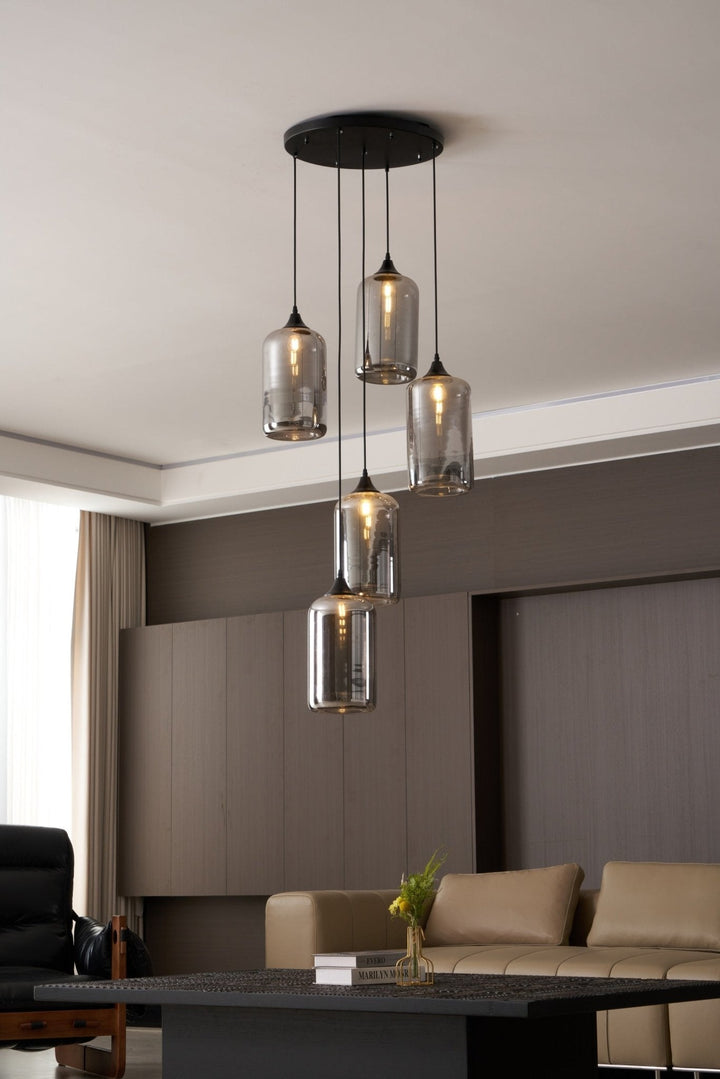 Lampa wisząca butelka
