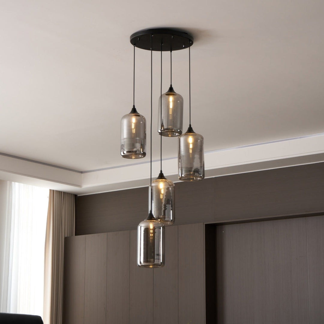 Lampa wisząca butelka