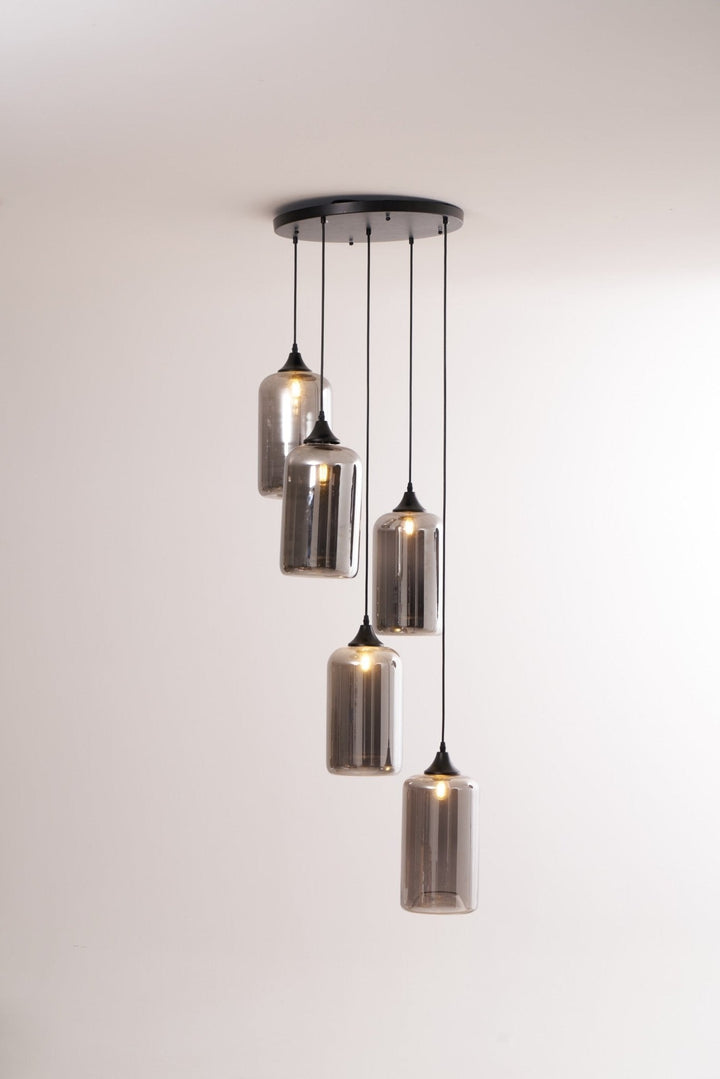 Lampa wisząca butelka