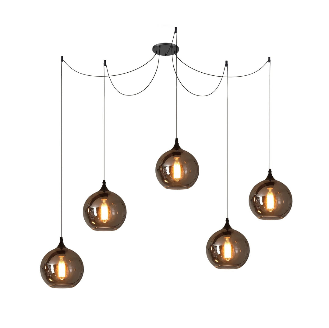 Lampa wisząca butelka
