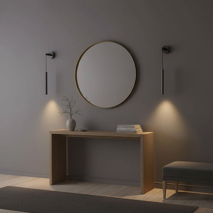 Mosiężna Lampa Ścienna Line