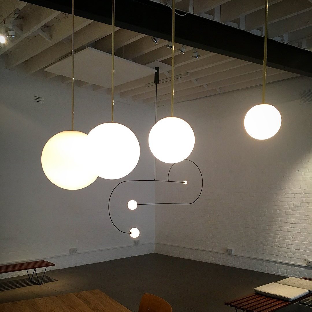 Lampa wisząca z kolekcji Brass Architectural