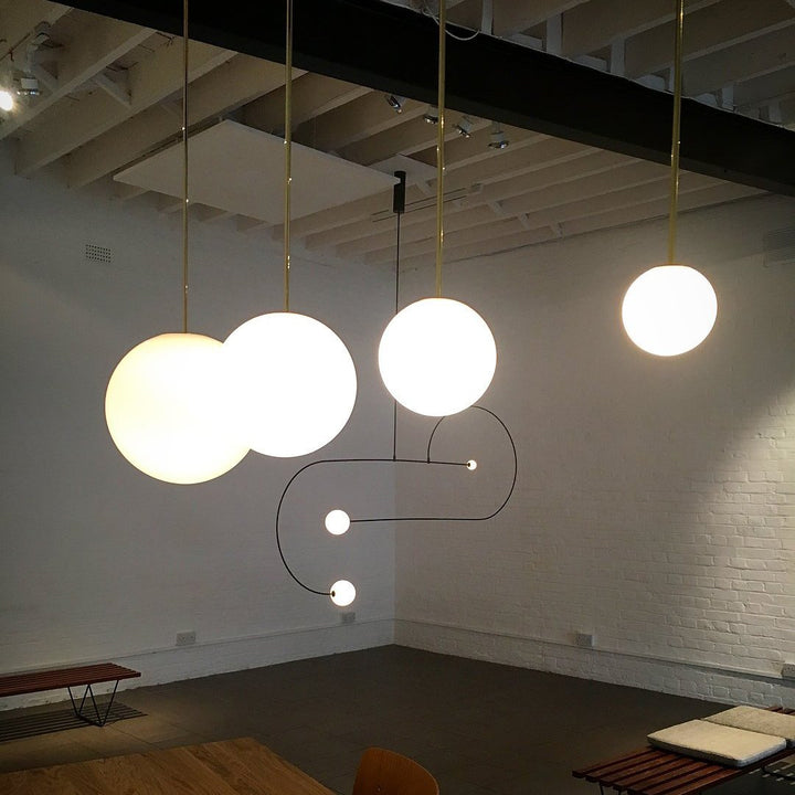 Lampa wisząca z kolekcji Brass Architectural