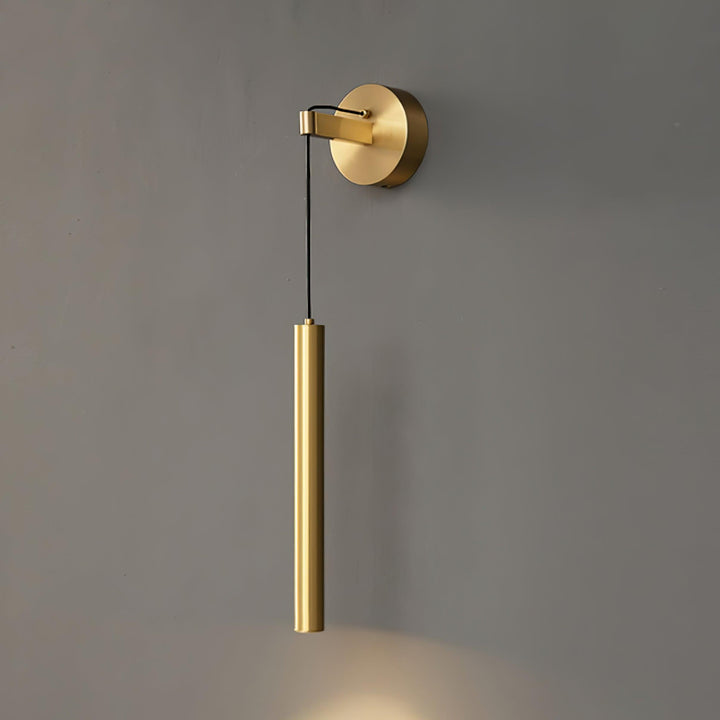 Mosiężna Lampa Ścienna Line