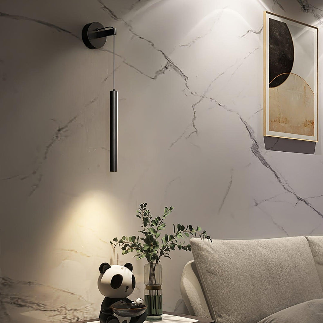Mosiężna Lampa Ścienna Line