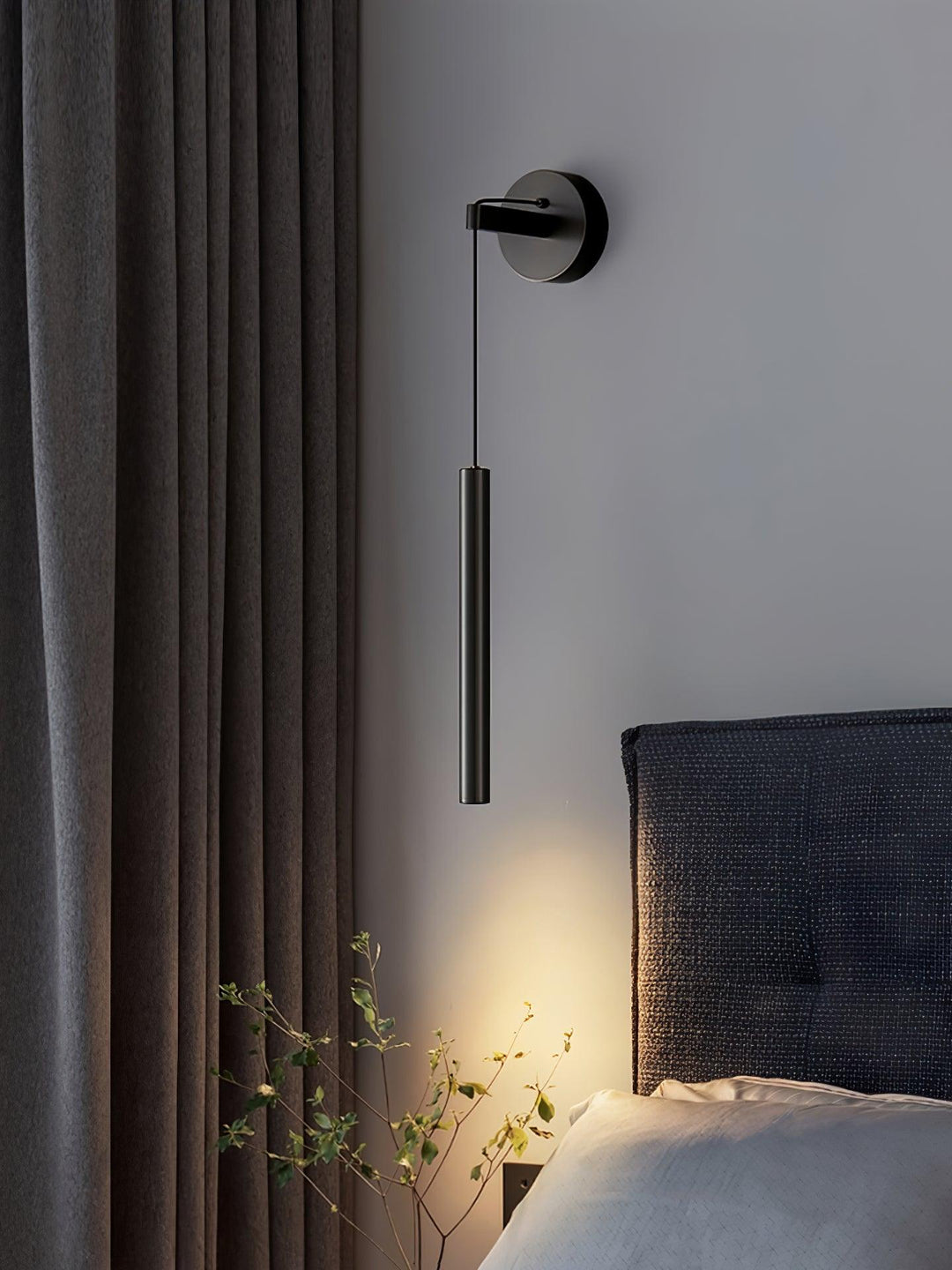 Mosiężna Lampa Ścienna Line