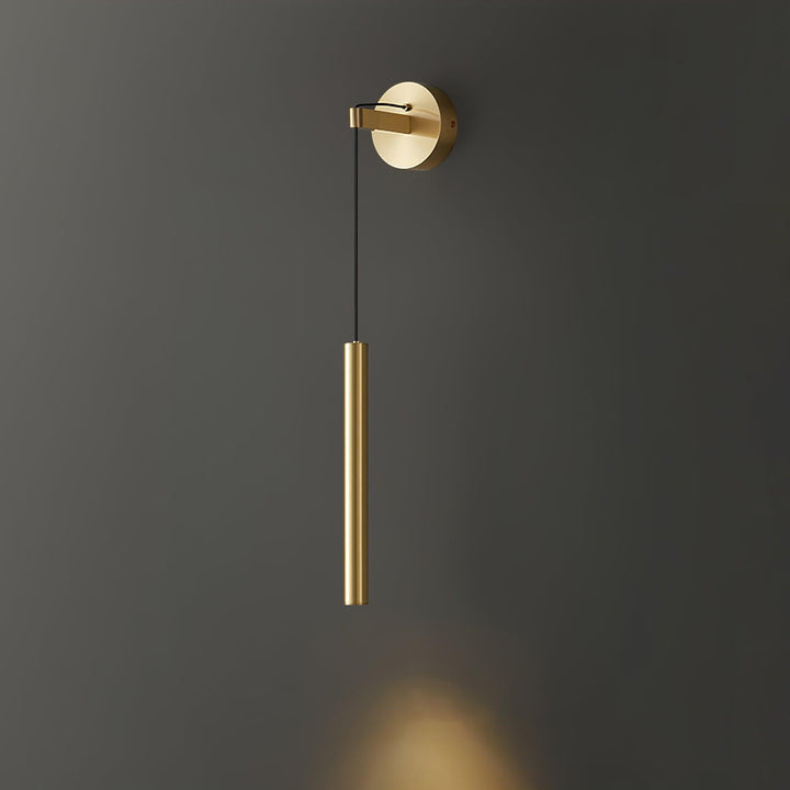 Mosiężna Lampa Ścienna Line