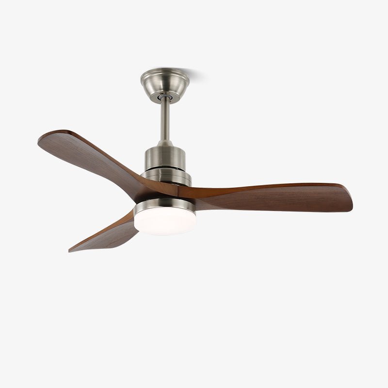 Wentylator sufitowy Breeze Master z drewna 48"/52" z oświetleniem