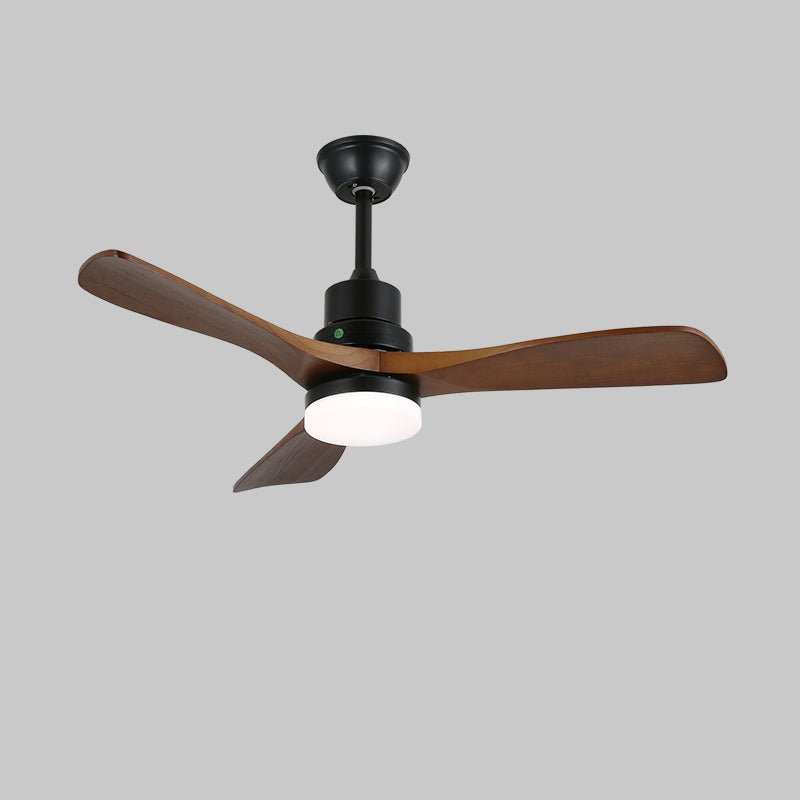 Wentylator sufitowy Breeze Master z drewna 48"/52" z oświetleniem
