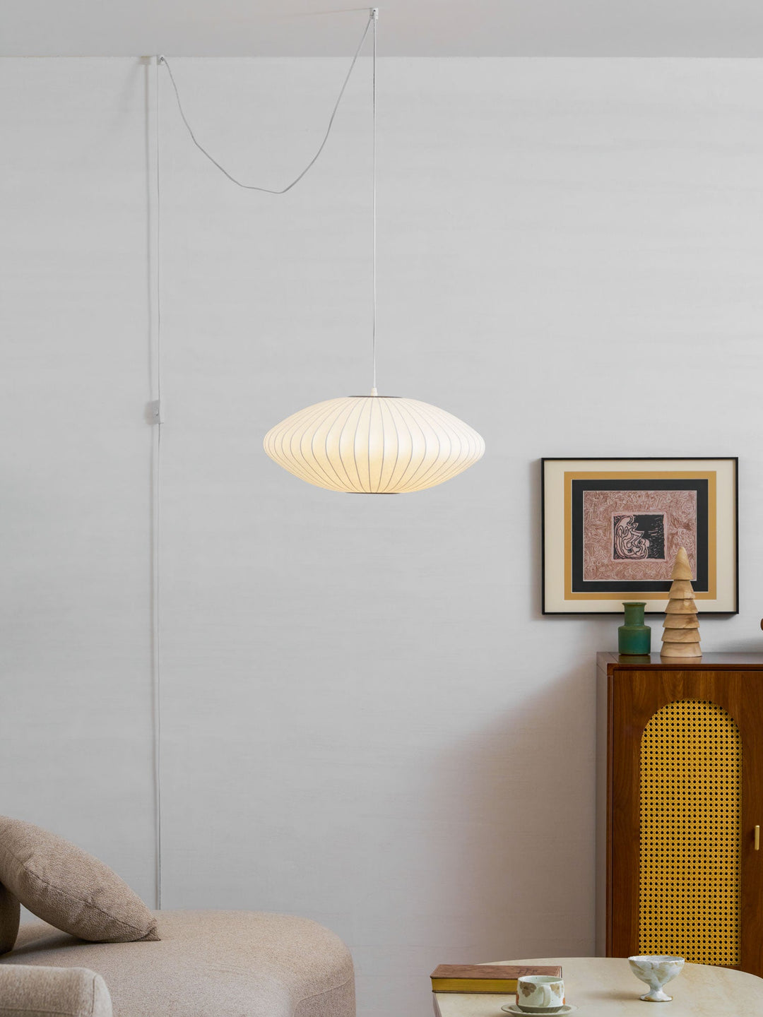 Lampy Bubble z przewodem zawieszanym na haku