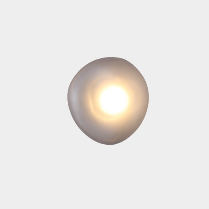 Lampa Ścienna z Bąbelkowego Szkła