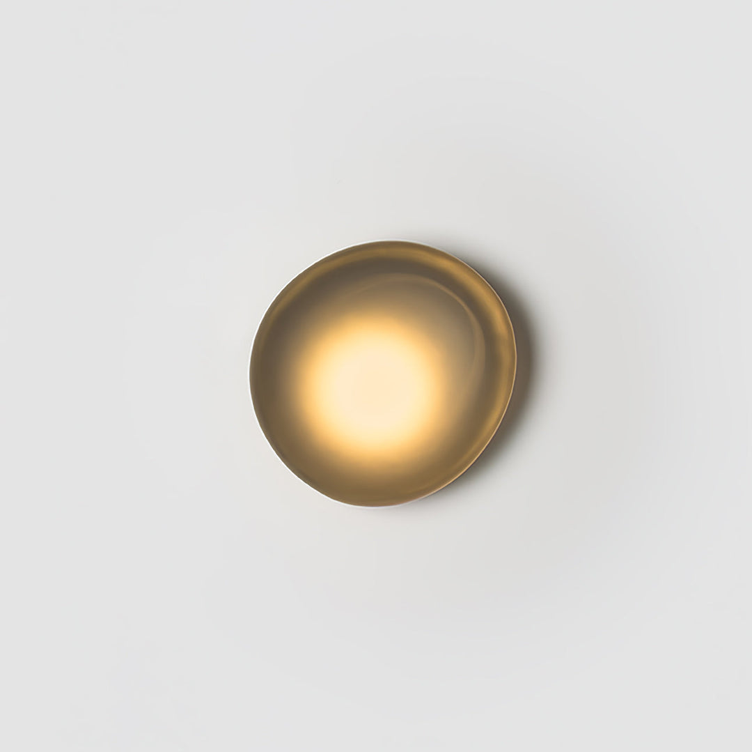 Lampa Ścienna z Bąbelkowego Szkła