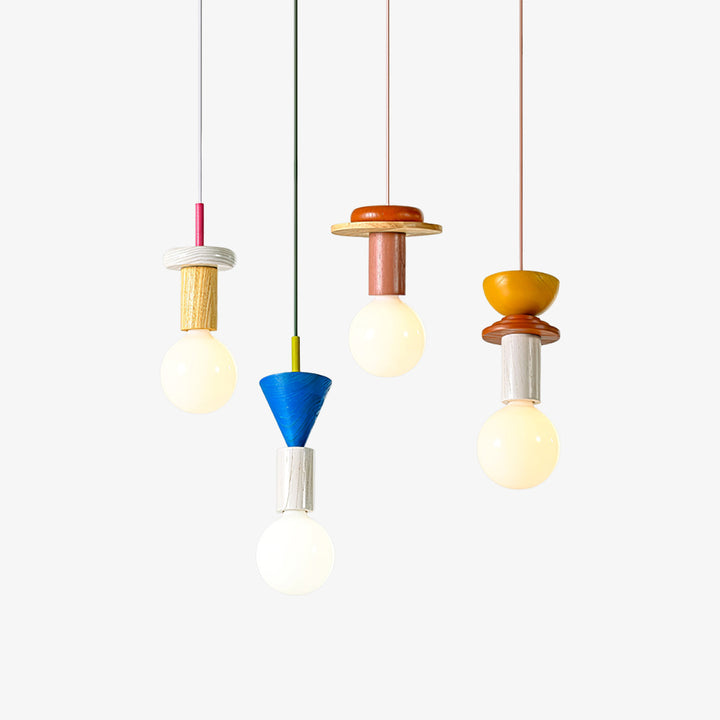Lampa Wisząca Klocki Budowlane