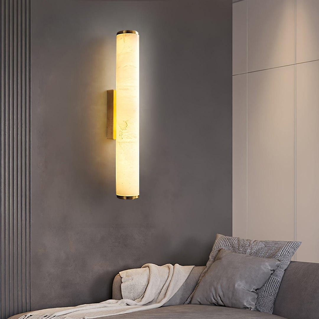 Lampa ścienna Callisto Alabaster