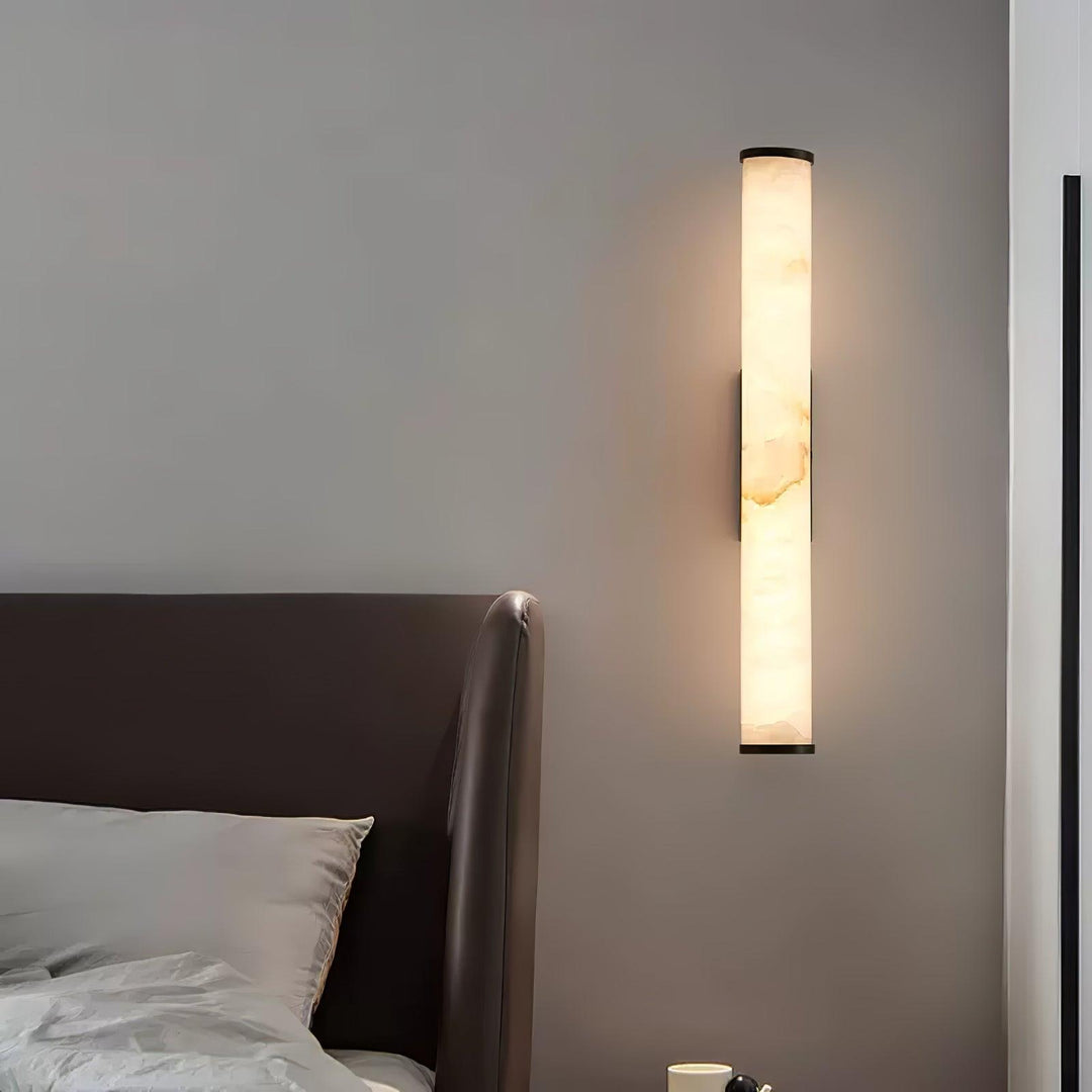 Lampa ścienna Callisto Alabaster